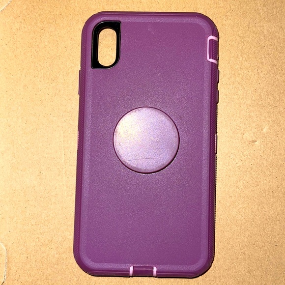 Purple IPhone XS Max Case - Picture 1 of 3